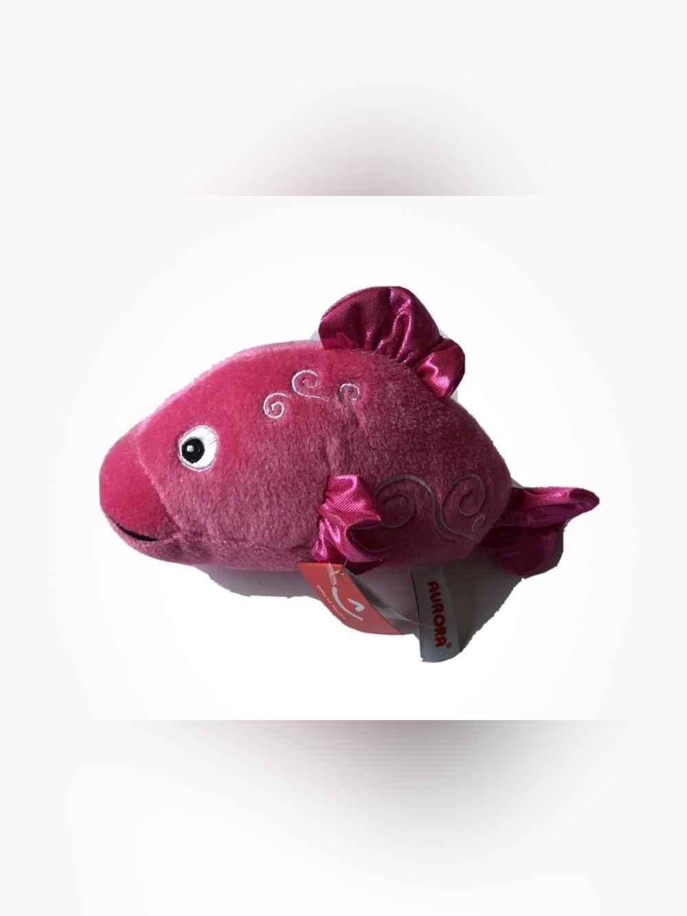 Pink fish plush Stuffed animal toy